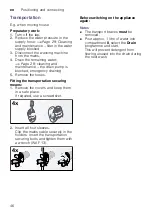 Предварительный просмотр 46 страницы Siemens WM12W440IN Instruction Manual And Installation Instructions