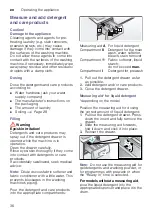 Предварительный просмотр 36 страницы Siemens WM12W467IL Instruction Manual And Installation Instructions