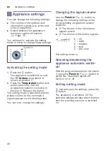 Предварительный просмотр 40 страницы Siemens WM12W467IL Instruction Manual And Installation Instructions