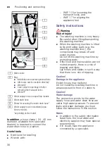 Предварительный просмотр 30 страницы Siemens WM14K1G1 Instruction Manual And Installation Instructions