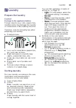 Preview for 11 page of Siemens WM14K267DN Installation, Operation And Maintenance Instructions