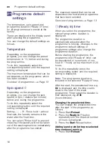 Preview for 16 page of Siemens WM14K267DN Installation, Operation And Maintenance Instructions