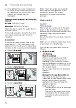 Preview for 34 page of Siemens WM14K267DN Installation, Operation And Maintenance Instructions