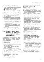 Preview for 45 page of Siemens WM14LPH0ES User Manual And Installation Instructions