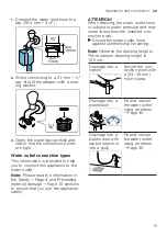 Предварительный просмотр 15 страницы Siemens WM14LPHEDN User Manual And Installation Instructions