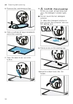 Предварительный просмотр 52 страницы Siemens WM14LPHEDN User Manual And Installation Instructions