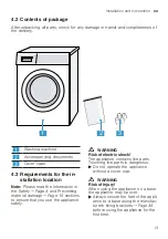 Предварительный просмотр 13 страницы Siemens WM14LRH1GR User Manual And Installation Instructions