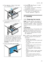 Предварительный просмотр 35 страницы Siemens WM14LRH1GR User Manual And Installation Instructions