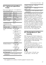 Предварительный просмотр 67 страницы Siemens WM14LRH1GR User Manual And Installation Instructions