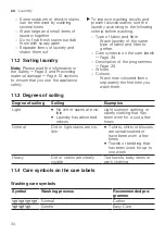 Preview for 34 page of Siemens WM14LRH2GR User Manual And Installation Instructions