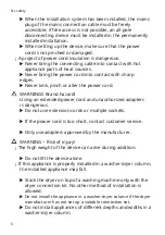 Preview for 6 page of Siemens WM14N005NL User Manual And Installation Manual