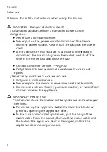 Preview for 8 page of Siemens WM14N005NL User Manual And Installation Manual