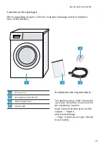 Preview for 15 page of Siemens WM14N005NL User Manual And Installation Manual