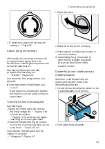 Preview for 33 page of Siemens WM14N005NL User Manual And Installation Manual