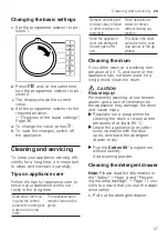 Preview for 37 page of Siemens WM14N02LDN User Manual And Assembly Instructions