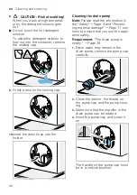 Preview for 40 page of Siemens WM14N02LDN User Manual And Assembly Instructions