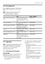 Preview for 27 page of Siemens WM14N177 User Manual And Installation Instructions