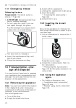 Preview for 46 page of Siemens WM14N177 User Manual And Installation Instructions