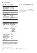 Preview for 50 page of Siemens WM14N177 User Manual And Installation Instructions