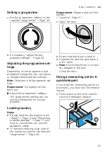 Предварительный просмотр 35 страницы Siemens WM14N23EDN User Manual And Installation Instructions