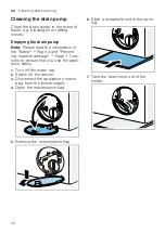 Предварительный просмотр 42 страницы Siemens WM14N23EDN User Manual And Installation Instructions