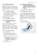 Preview for 39 page of Siemens WM14N270HK User Manual And Installation Instructions