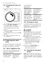 Preview for 42 page of Siemens WM14N270HK User Manual And Installation Instructions