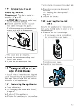 Preview for 57 page of Siemens WM14N270HK User Manual And Installation Instructions