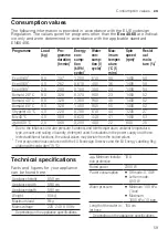 Preview for 59 page of Siemens WM14N2E9DN User Manual And Installation Instructions