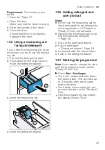 Предварительный просмотр 29 страницы Siemens WM14N2G8 User Manual And Installation Instructions