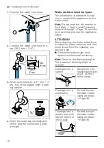 Preview for 16 page of Siemens WM14PIHDN User Manual And Installation Instructions