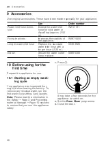 Preview for 36 page of Siemens WM14PIHDN User Manual And Installation Instructions