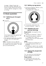 Preview for 41 page of Siemens WM14PIHDN User Manual And Installation Instructions