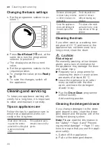 Предварительный просмотр 44 страницы Siemens WM14SO8DN User Manual And Assembly Instructions