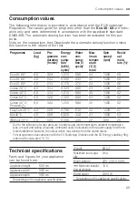 Предварительный просмотр 65 страницы Siemens WM14SO8DN User Manual And Assembly Instructions