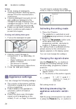 Предварительный просмотр 28 страницы Siemens WM14T680GC Instruction Manual And Installation Instructions