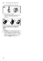 Предварительный просмотр 46 страницы Siemens WM14T680GC Instruction Manual And Installation Instructions