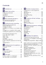 Preview for 3 page of Siemens WM14T790GB Instruction Manual And Installation Instructions