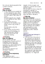 Preview for 9 page of Siemens WM14T790HK Instruction Manual And Installation Instructions