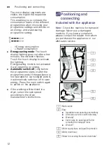 Preview for 12 page of Siemens WM14T790HK Instruction Manual And Installation Instructions