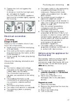 Preview for 17 page of Siemens WM14T790HK Instruction Manual And Installation Instructions