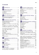 Preview for 3 page of Siemens WM14T7P9DN Instruction Manual And Installation Instructions