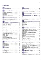 Предварительный просмотр 3 страницы Siemens WM14U460IN Instruction Manual And Installation Instructions