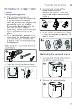 Предварительный просмотр 15 страницы Siemens WM14U460IN Instruction Manual And Installation Instructions