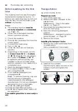 Предварительный просмотр 20 страницы Siemens WM14U460IN Instruction Manual And Installation Instructions