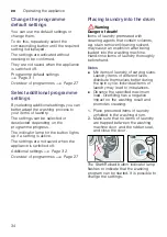 Предварительный просмотр 34 страницы Siemens WM14U460IN Instruction Manual And Installation Instructions