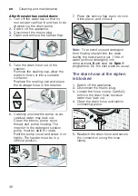 Предварительный просмотр 40 страницы Siemens WM14U460IN Instruction Manual And Installation Instructions