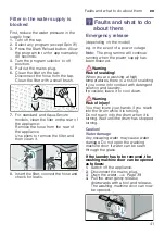 Предварительный просмотр 41 страницы Siemens WM14U460IN Instruction Manual And Installation Instructions