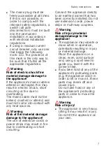 Preview for 7 page of Siemens WM14U940 Series Instruction Manual And Installation Instruction