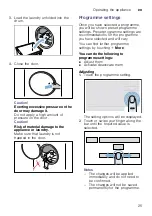 Preview for 25 page of Siemens WM14U940 Series Instruction Manual And Installation Instruction